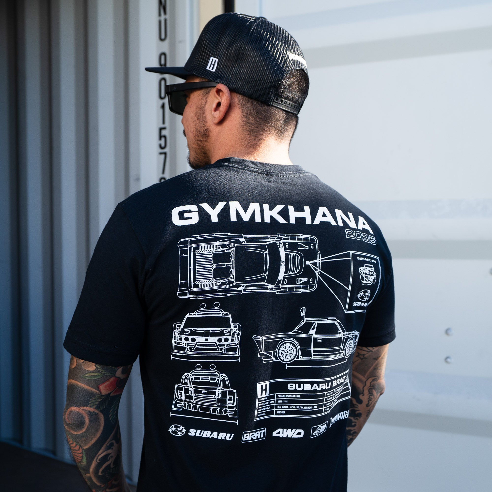 Hoonigan GYMKHANA AUSSIE SHRED BRAT SPEC Short Sleeve T-Shirt