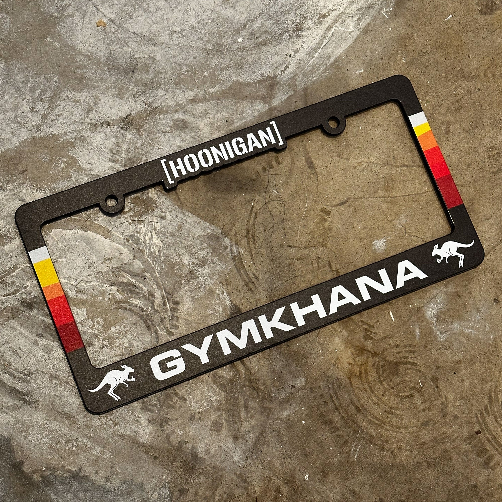 Hoonigan GYMKHANA AUSSIE SHRED LIVERY License Plate Frame