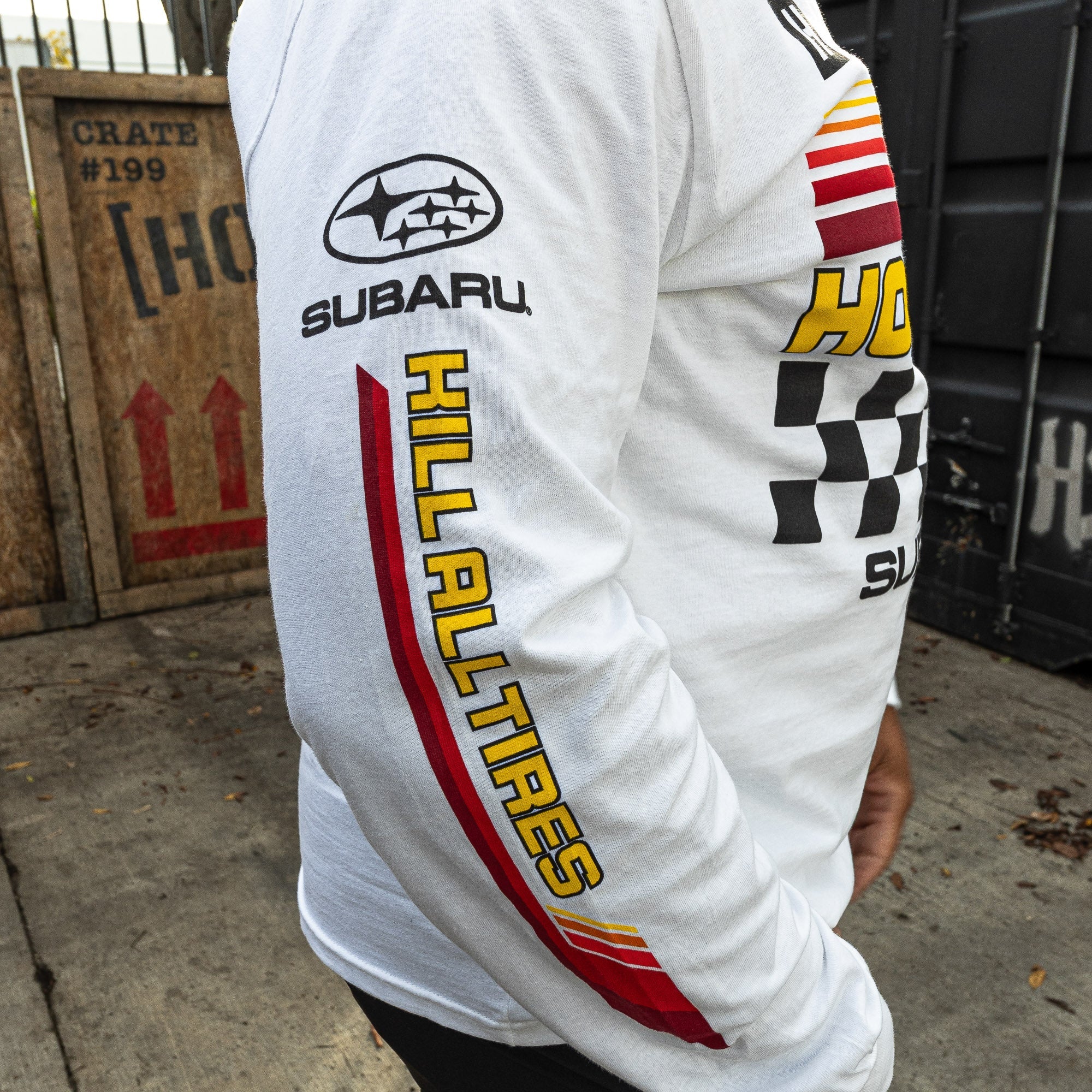 Hoonigan GYMKHANA AUSSIE SHRED Team Long Sleeve T-Shirt