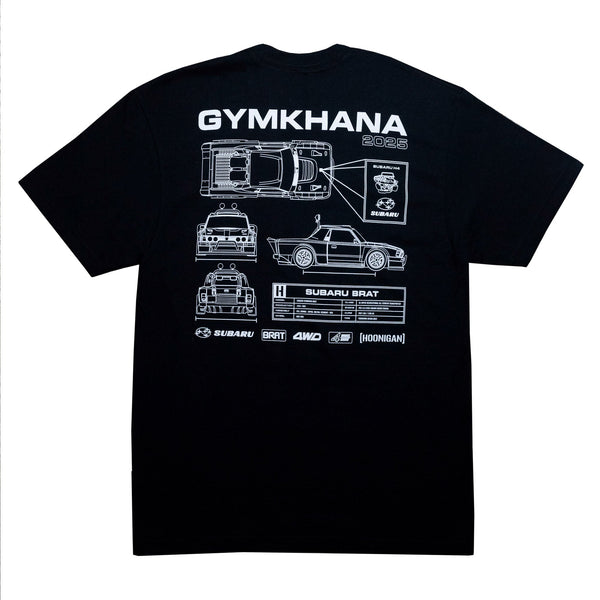 Hoonigan GYMKHANA AUSSIE SHRED BRAT SPEC Short Sleeve T-Shirt