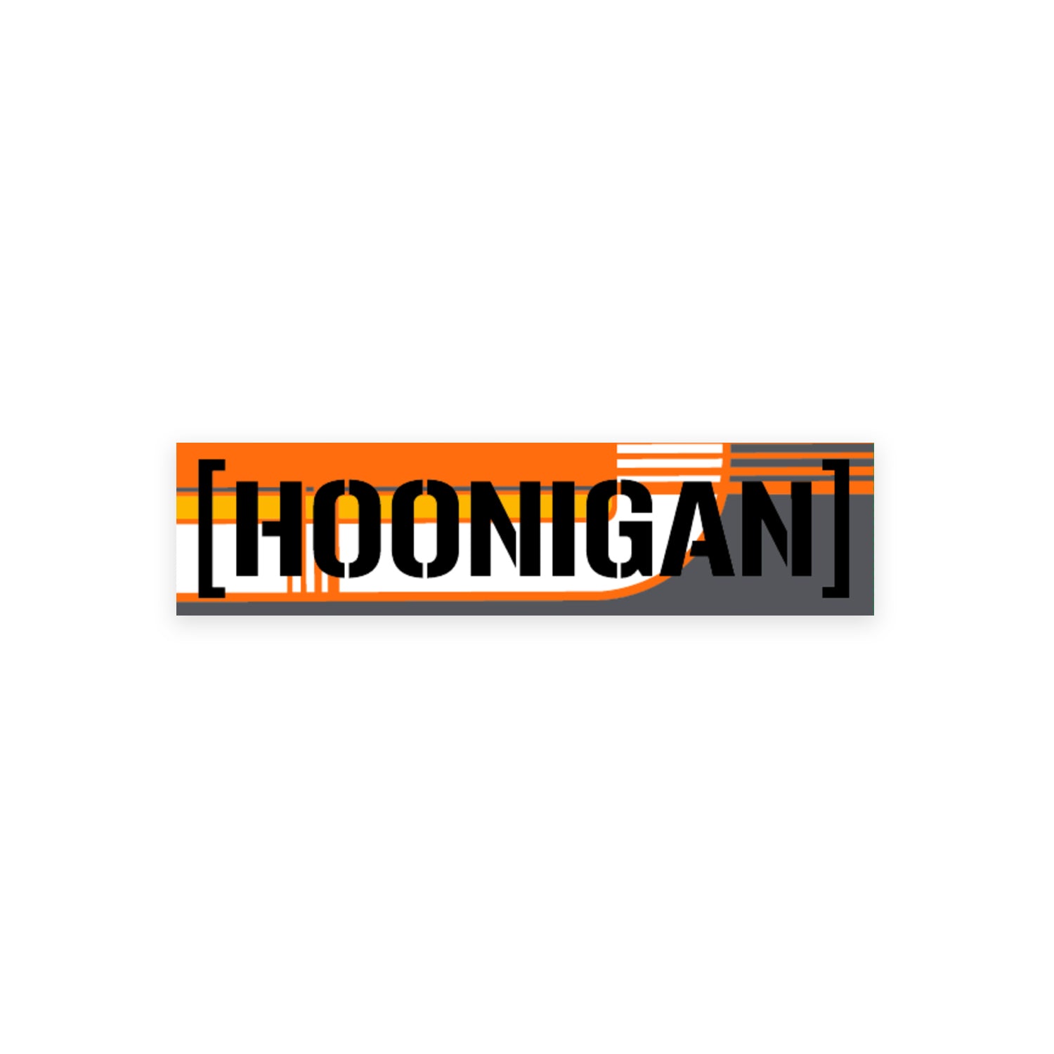 Hoonigan SCUMBUG LIVERY CENSOR BAR Sticker (8")