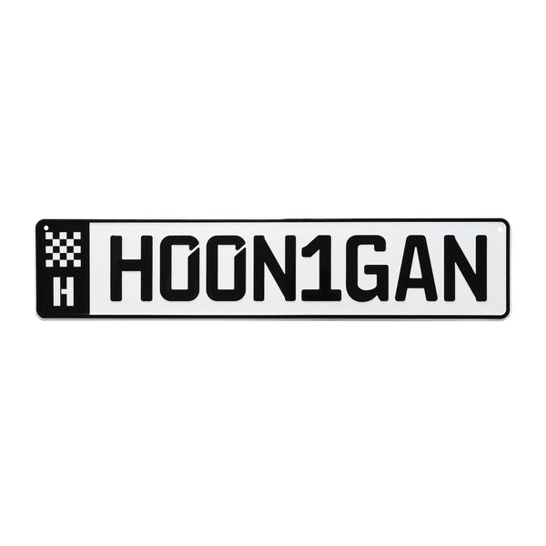 Hoonigan EURO License Plate