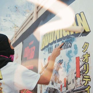 Hoonigan CAR CLUB poster featuring a bold, graphic design in vibrant colors, measuring 18" x 24".